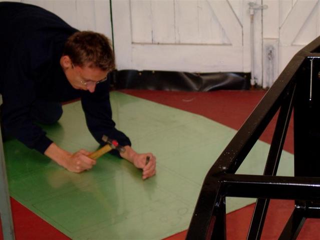 Marking Out Floor Panel